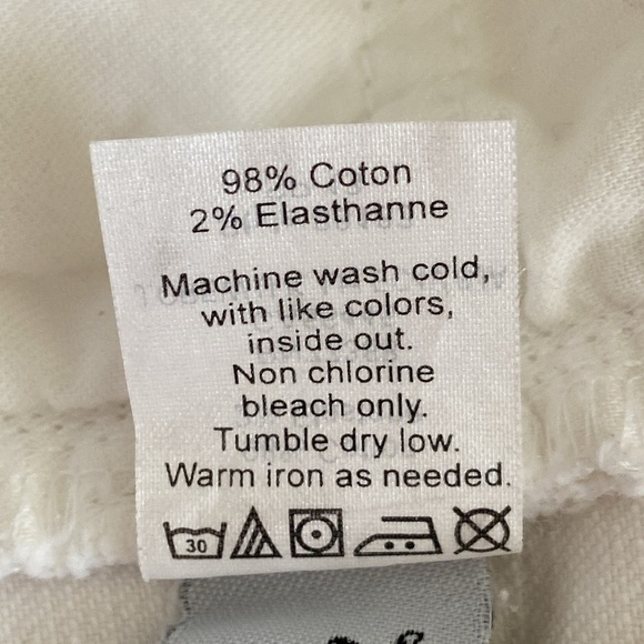 J. Crew White Ankle Cropped Pants - Picture 9 of 9